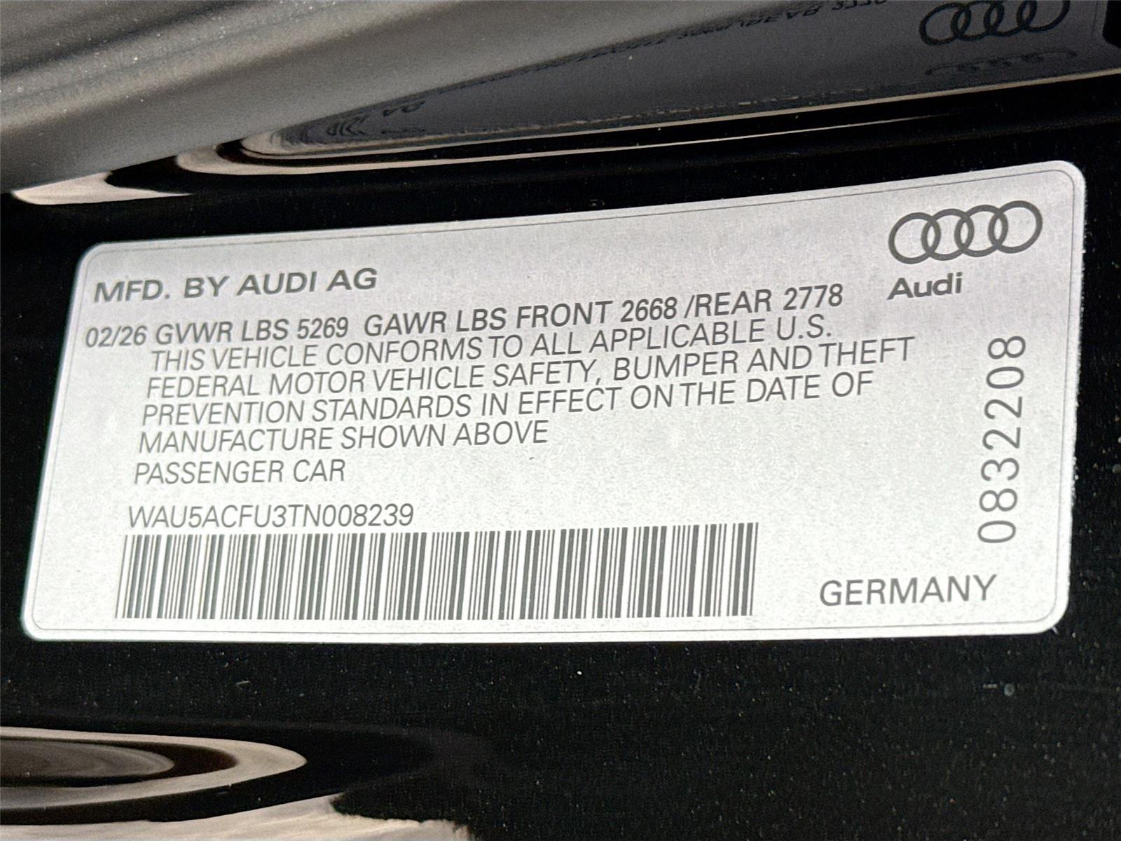 2026 Audi A5 Premium Plus