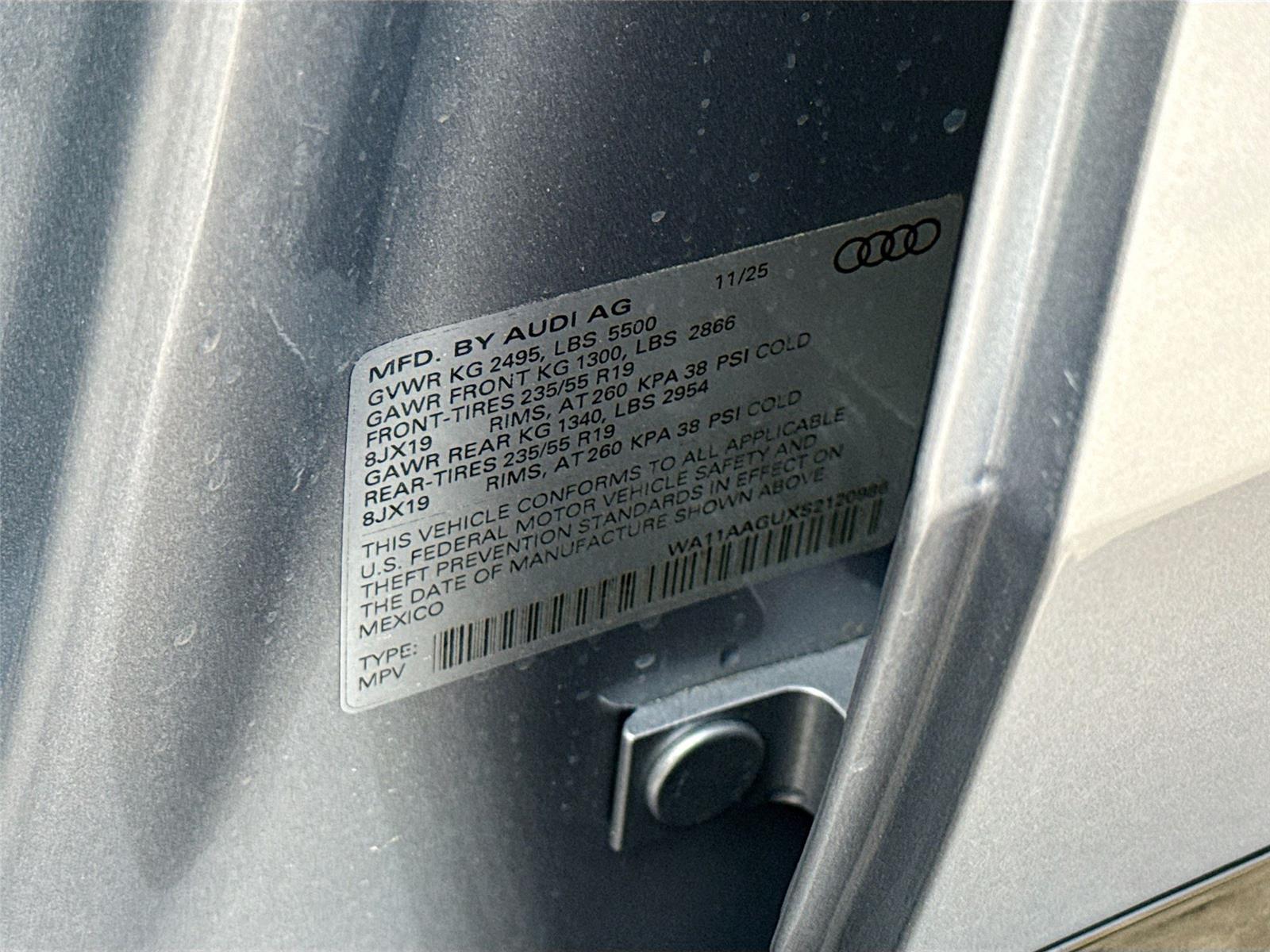 2025 Audi Q5 Premium