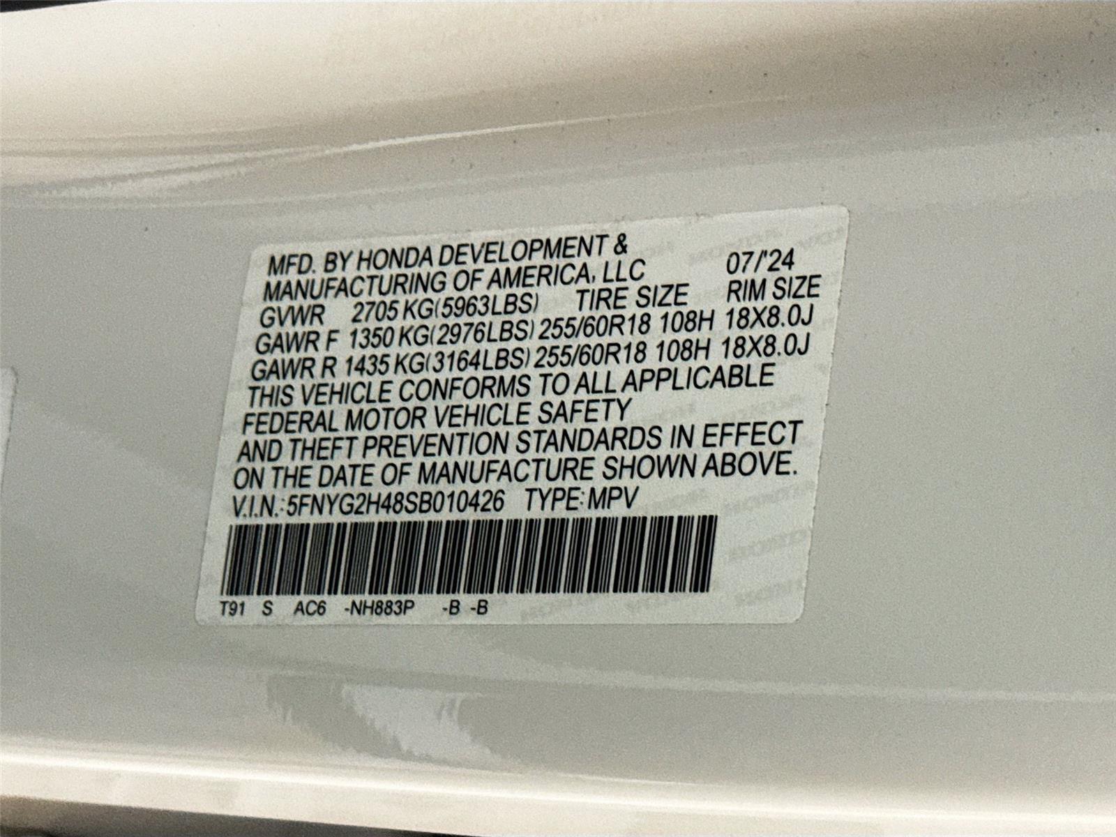 2025 Honda Pilot EX-L