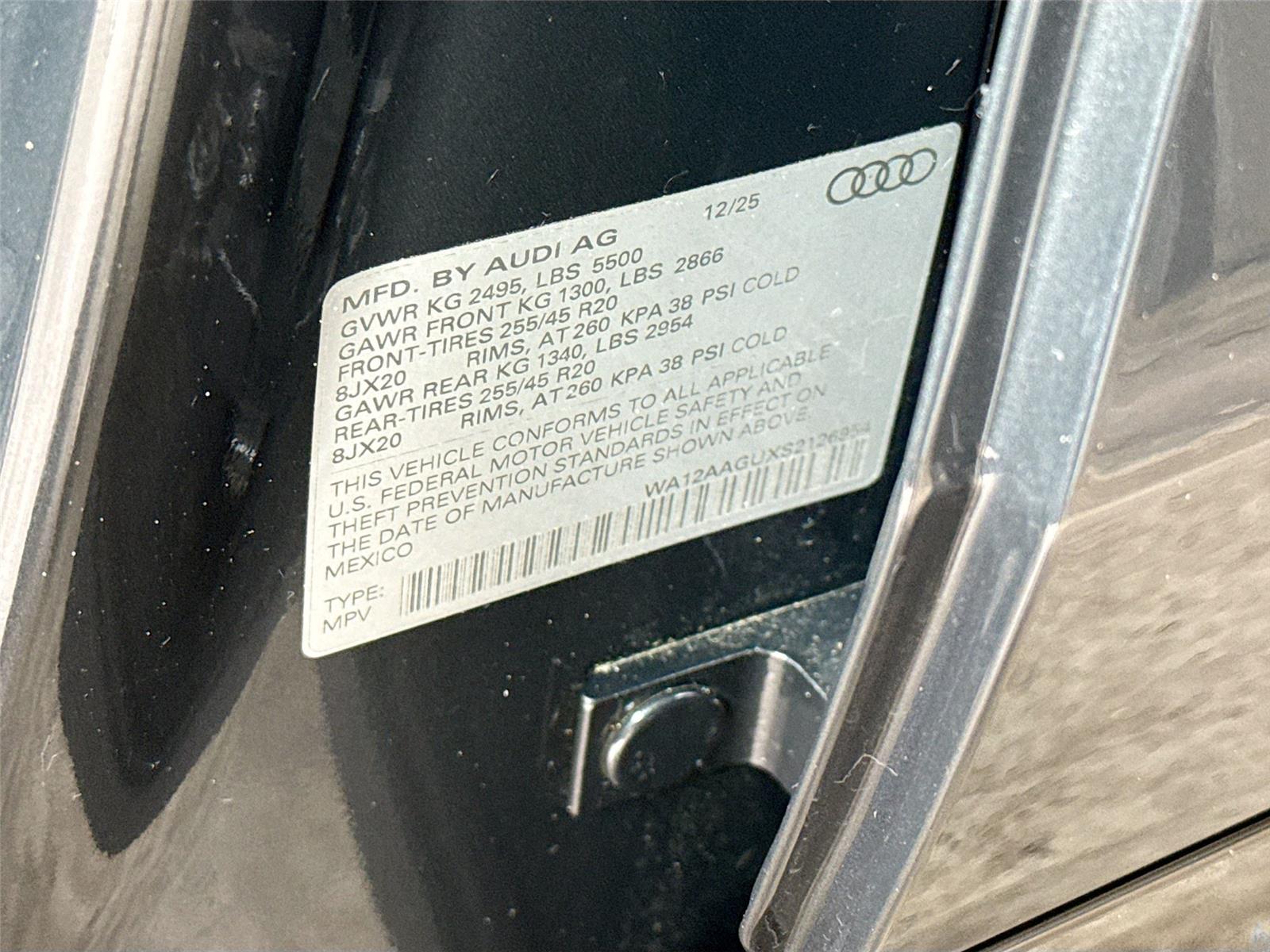 2025 Audi Q5 Premium Plus