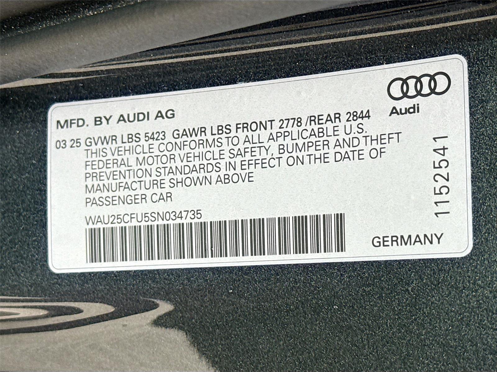 2025 Audi S5 Premium Plus