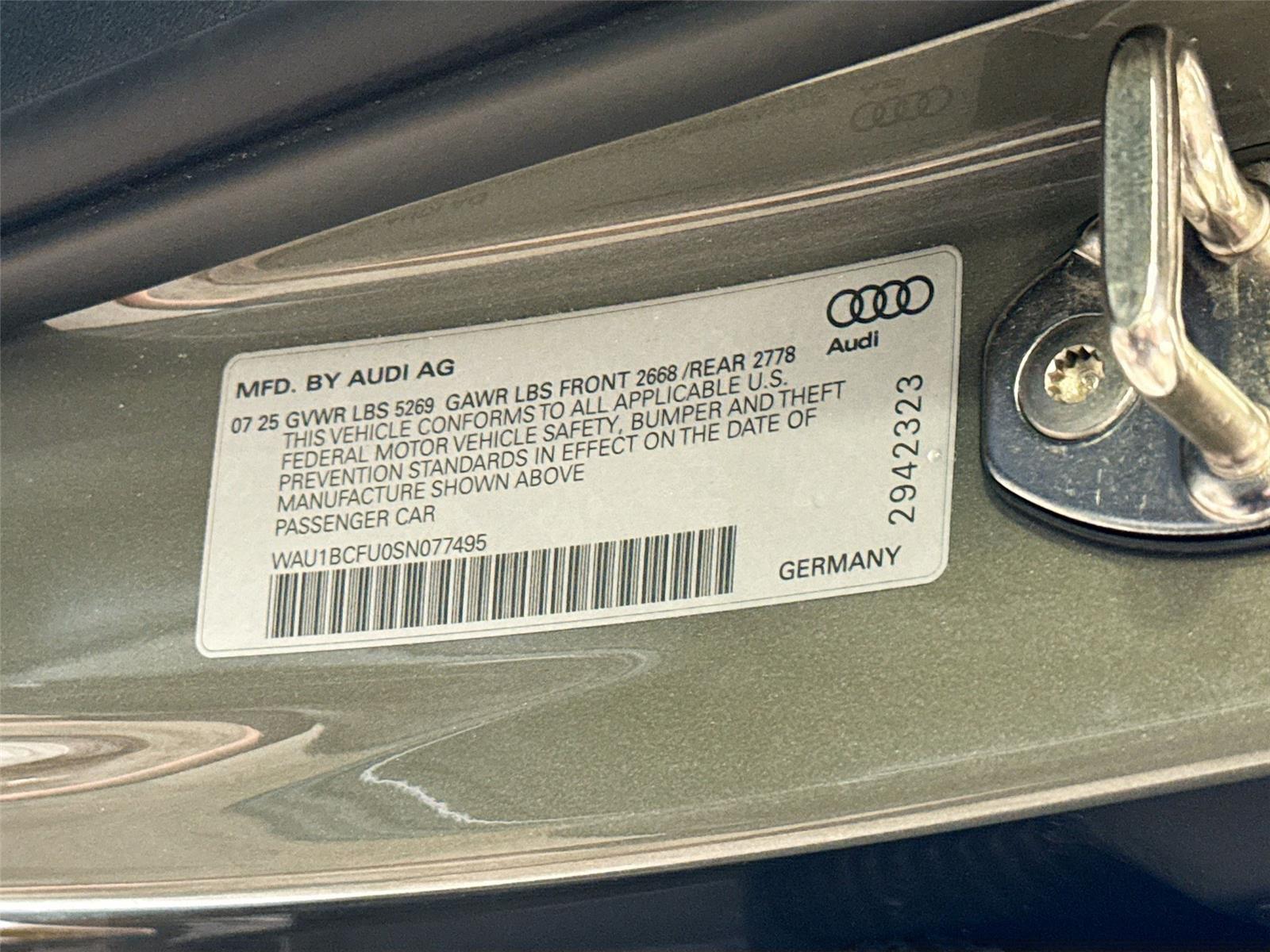 2025 Audi A5 Premium