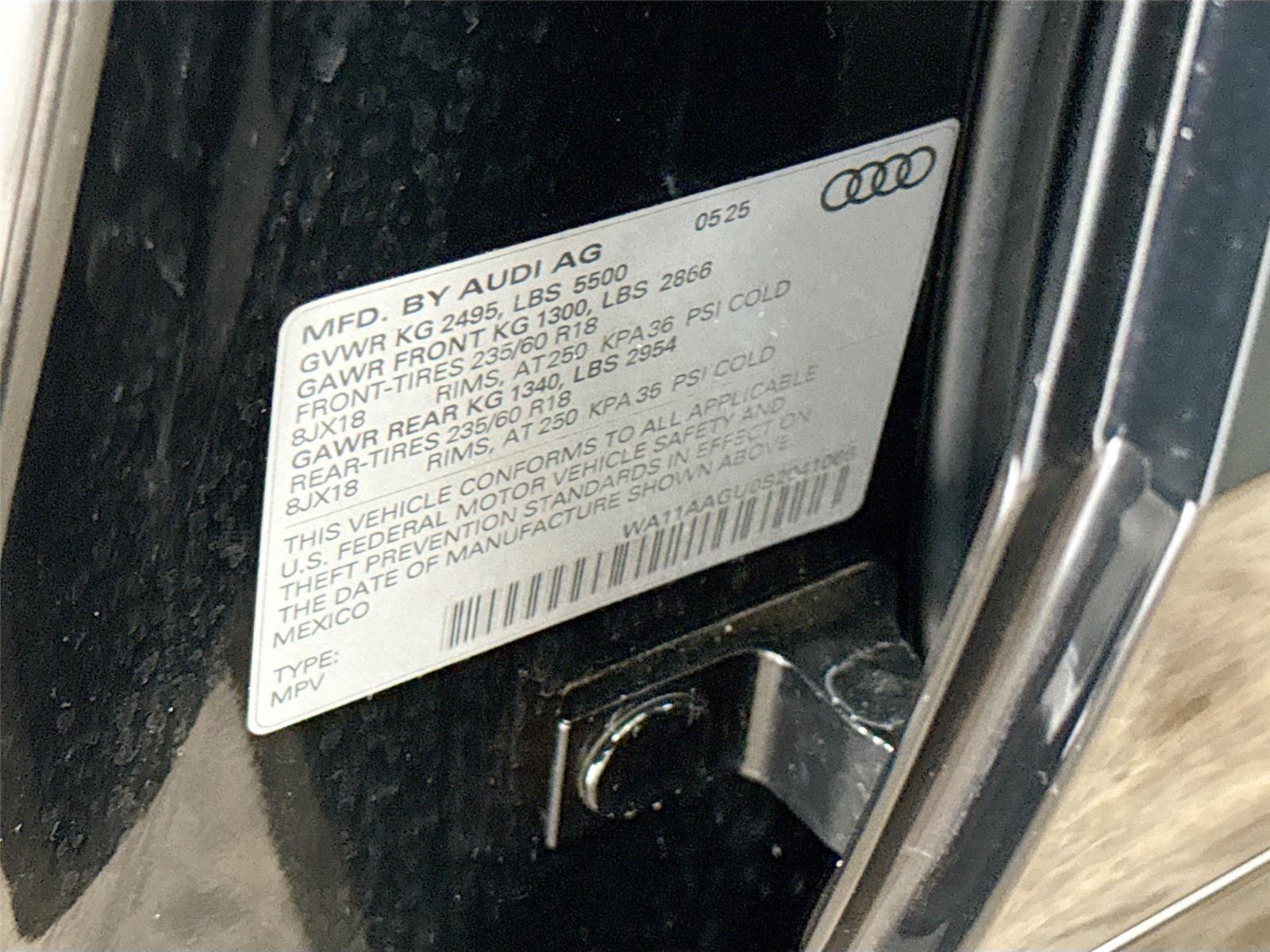 2025 Audi Q5 Premium