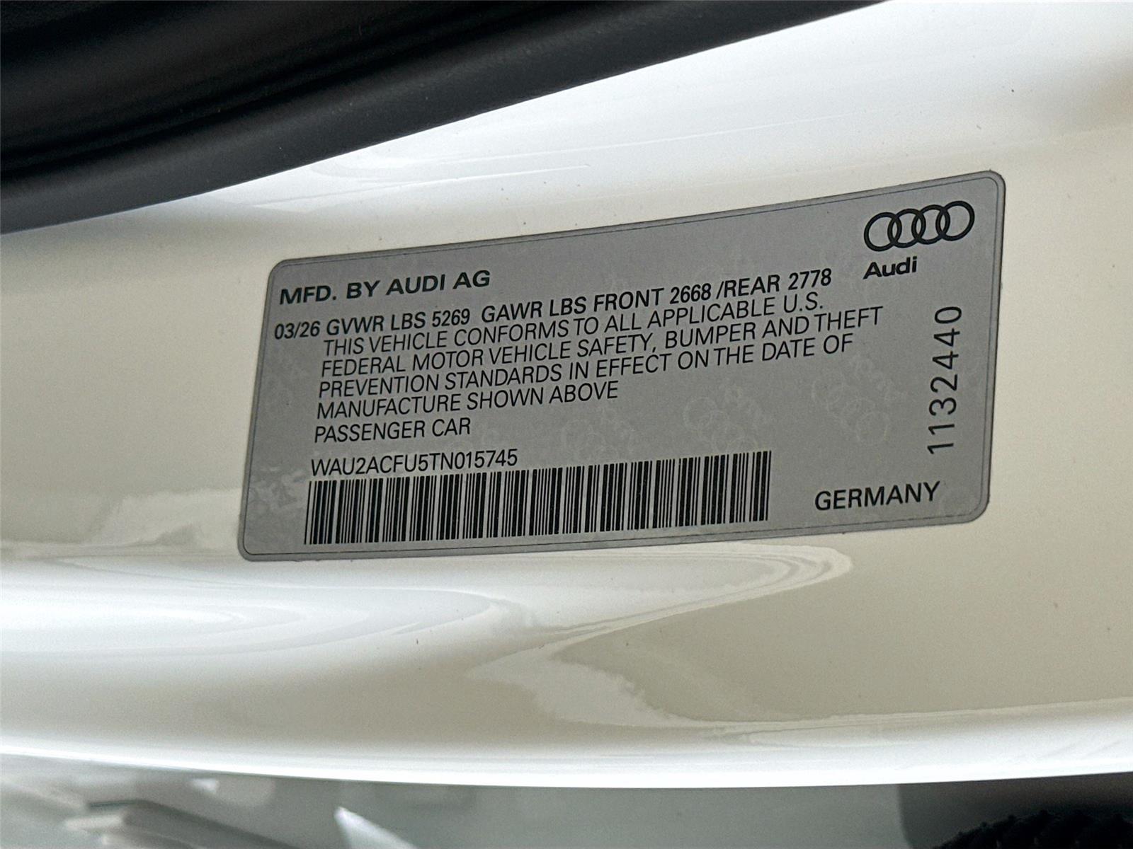 2026 Audi A5 Premium Plus