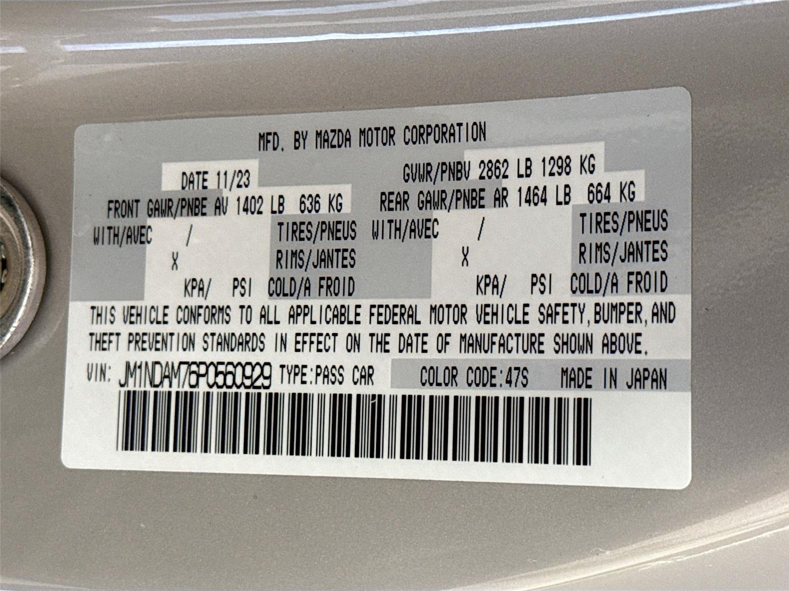 2023 Mazda MX-5 Miata RF Grand Touring