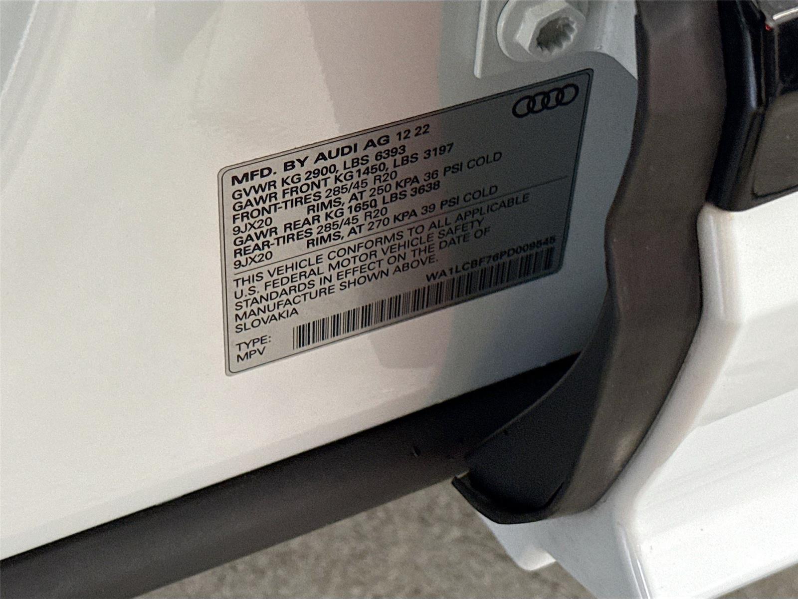 2023 Audi Q7 Premium Plus