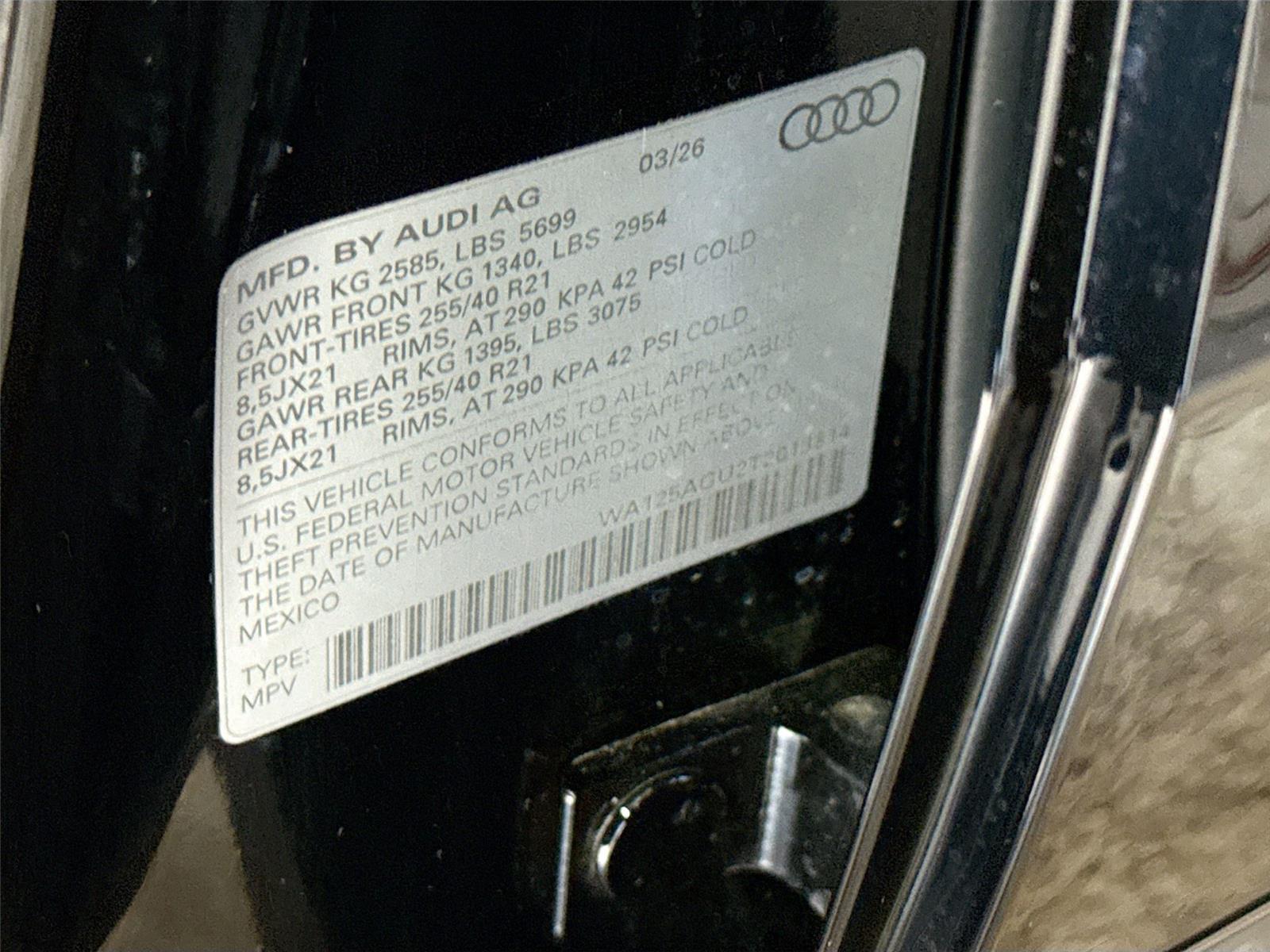 2026 Audi SQ5 Premium Plus