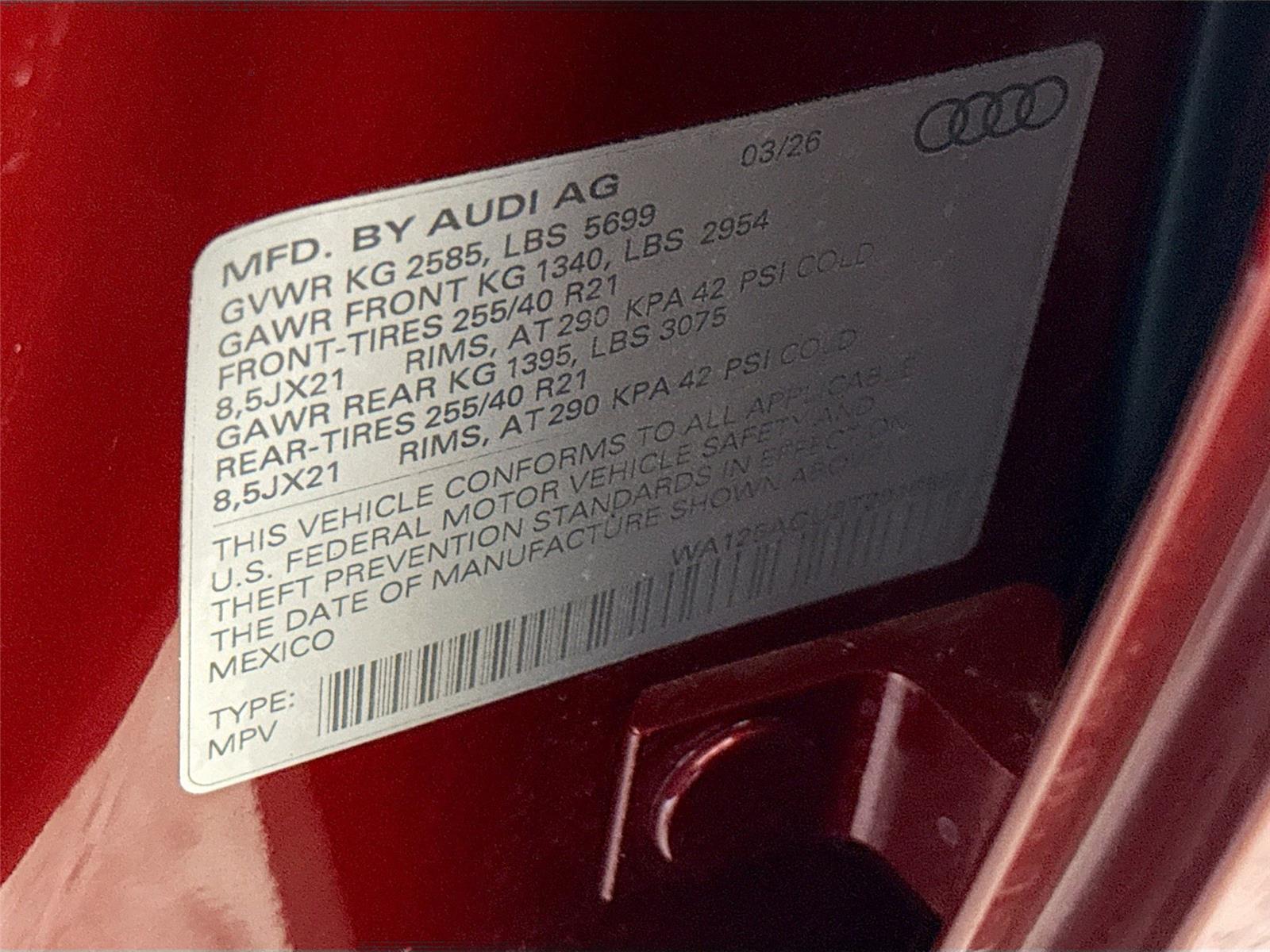 2026 Audi SQ5 Premium Plus