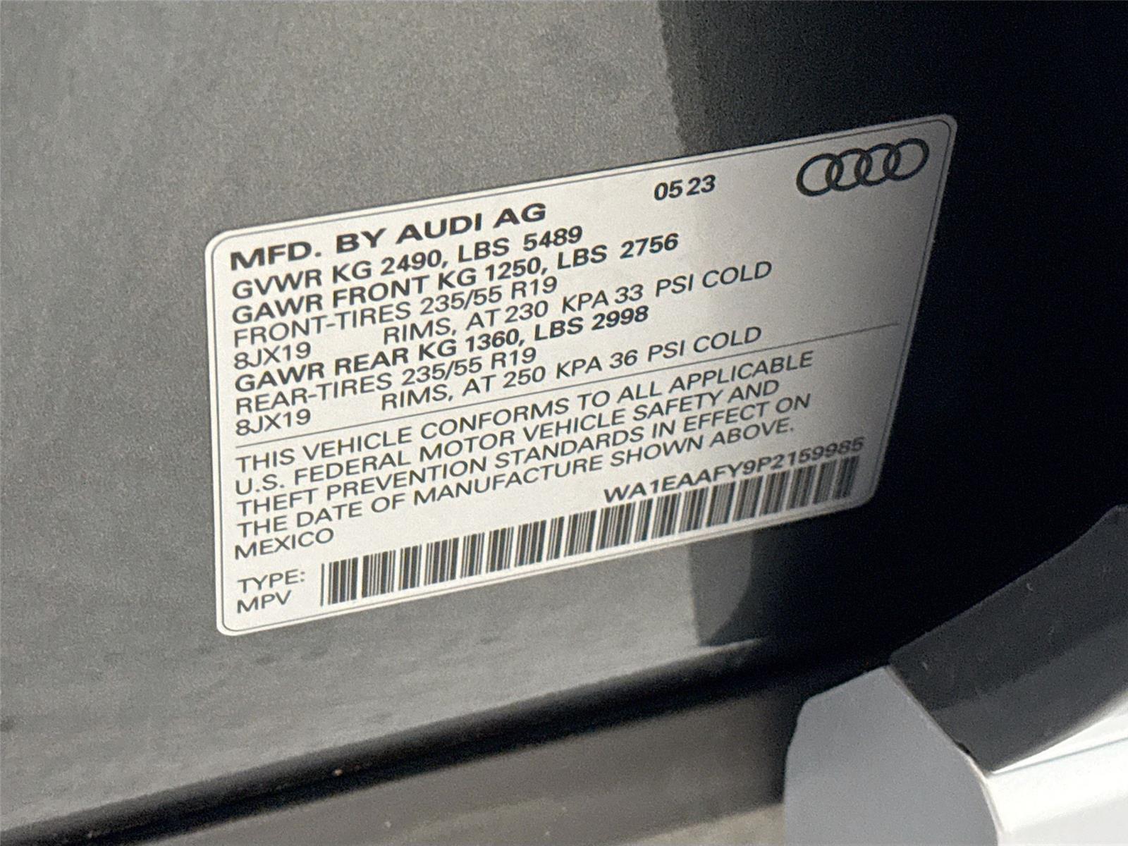 2023 Audi Q5 S line Premium Plus