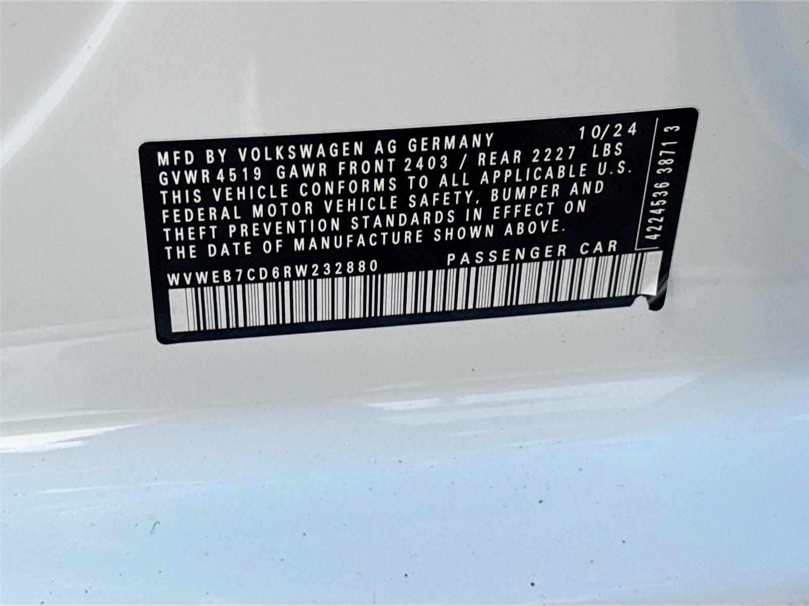 2024 Volkswagen Golf R