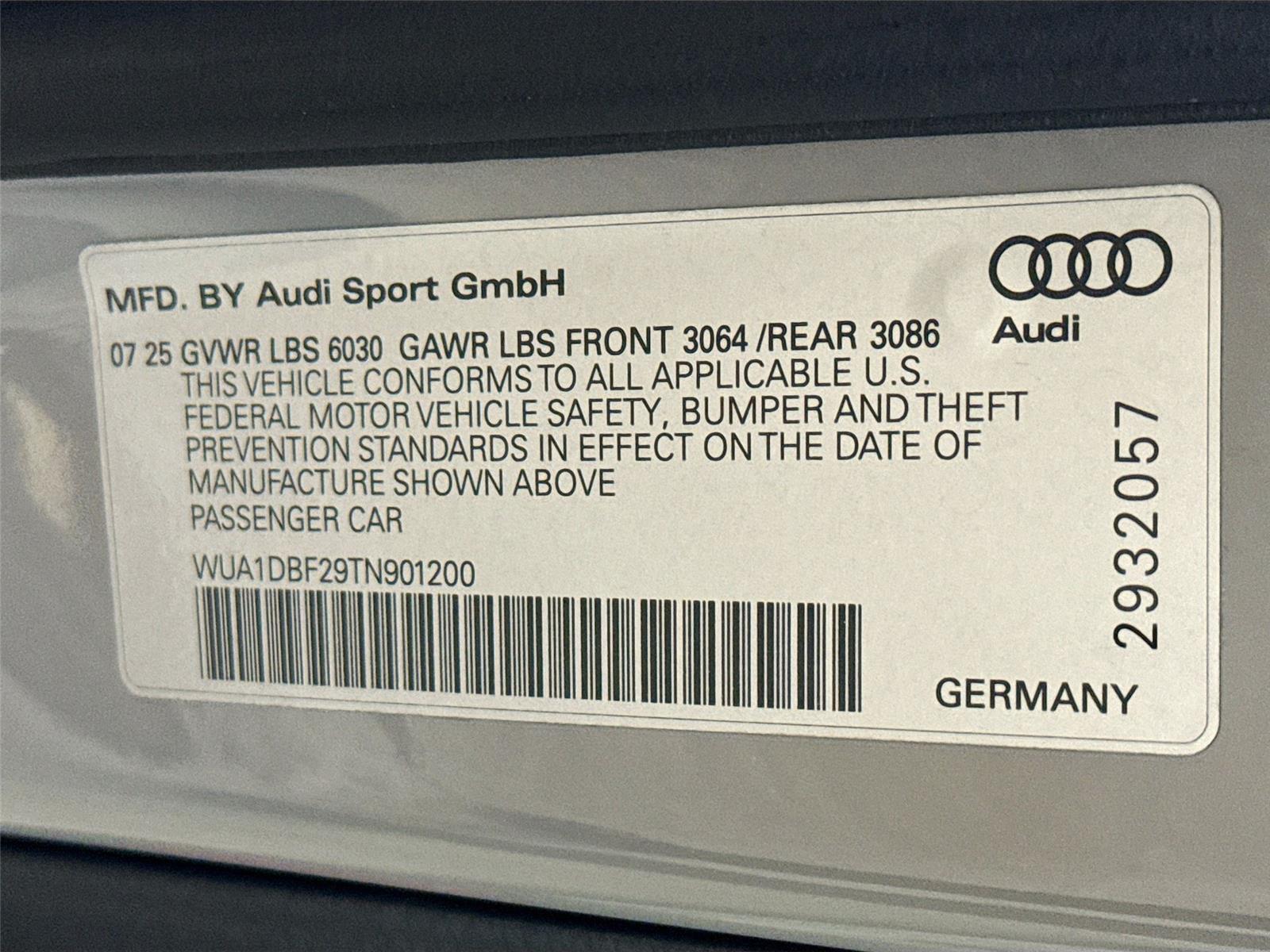 2026 Audi RS 6 Avant performance