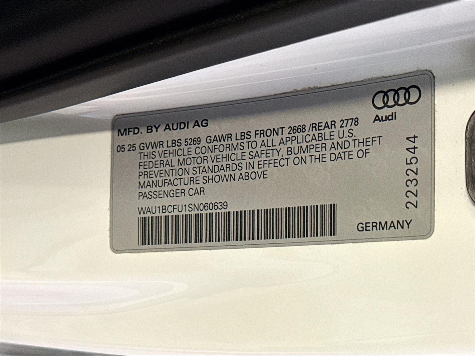 2025 Audi A5 Premium