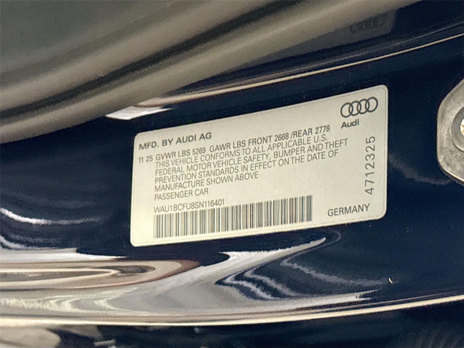 2025 Audi A5 Premium