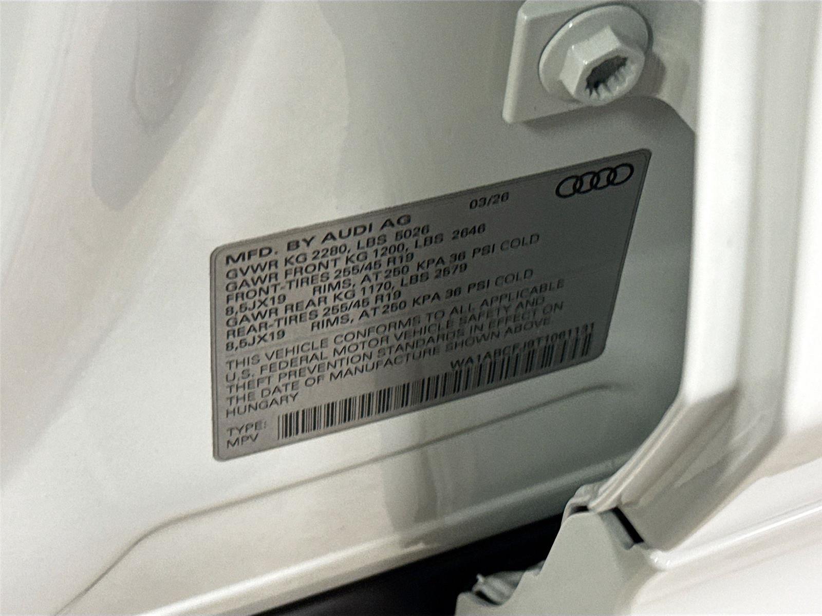 2026 Audi Q3 S line