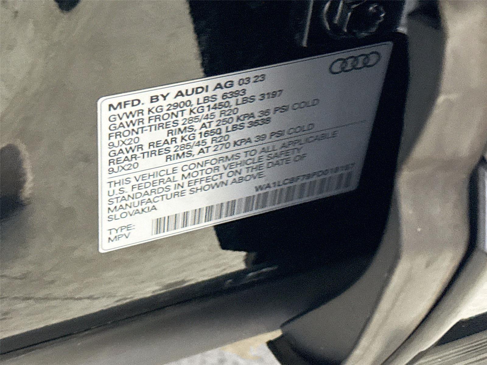 2023 Audi Q7 Premium Plus