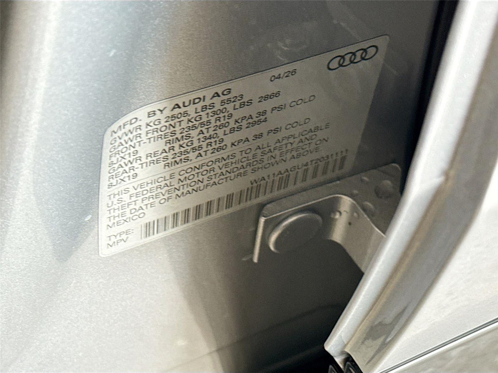 2026 Audi Q5 Premium