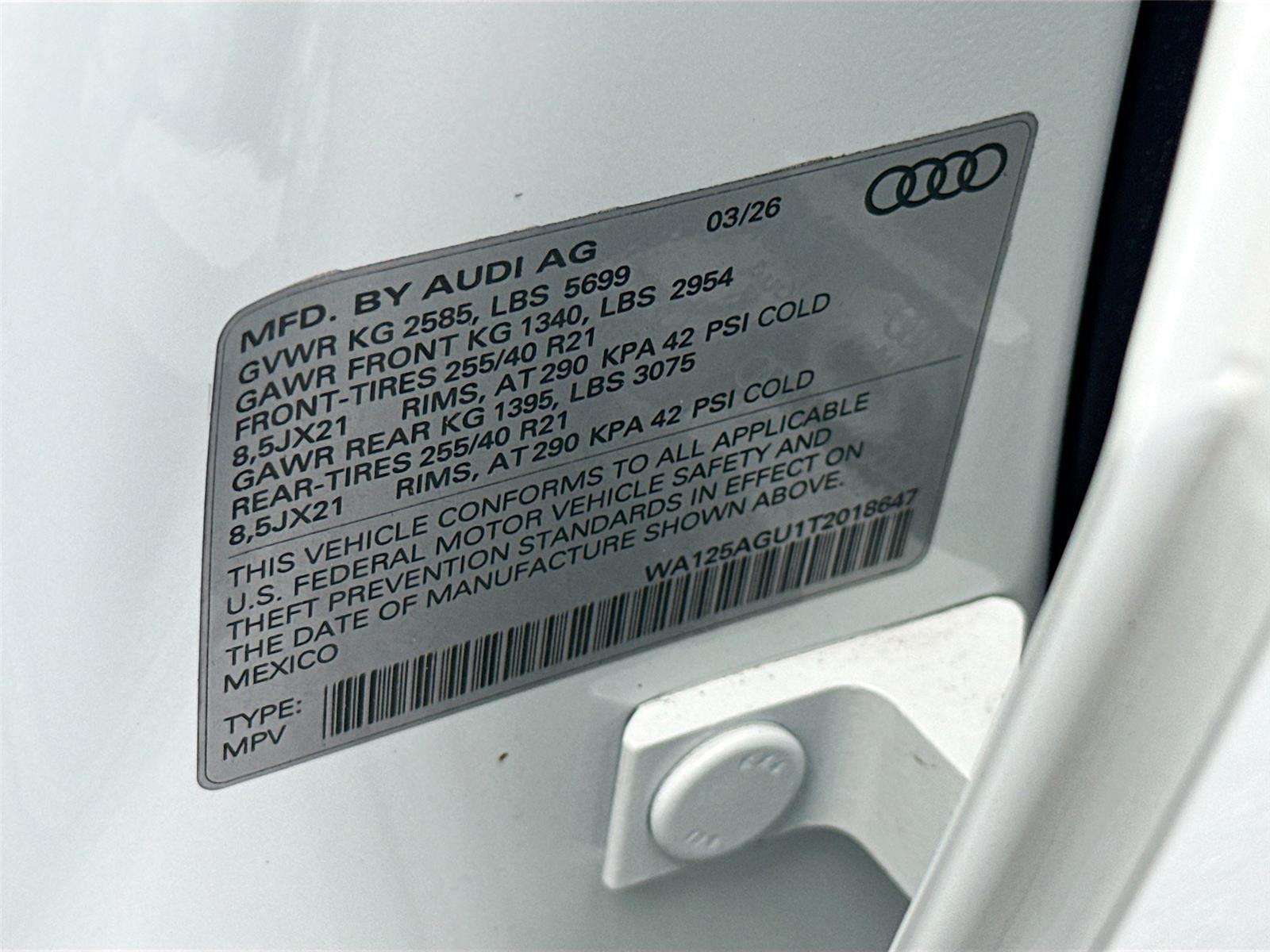 2026 Audi SQ5 Premium Plus