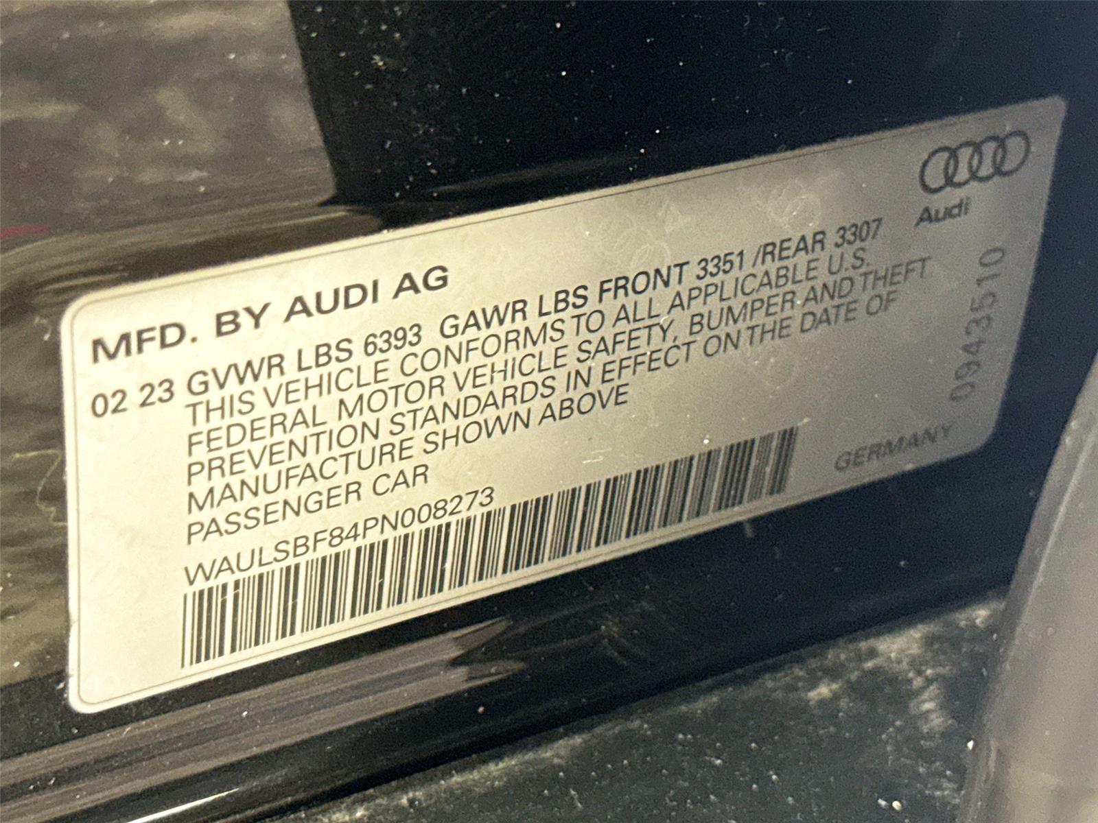 2023 Audi S8