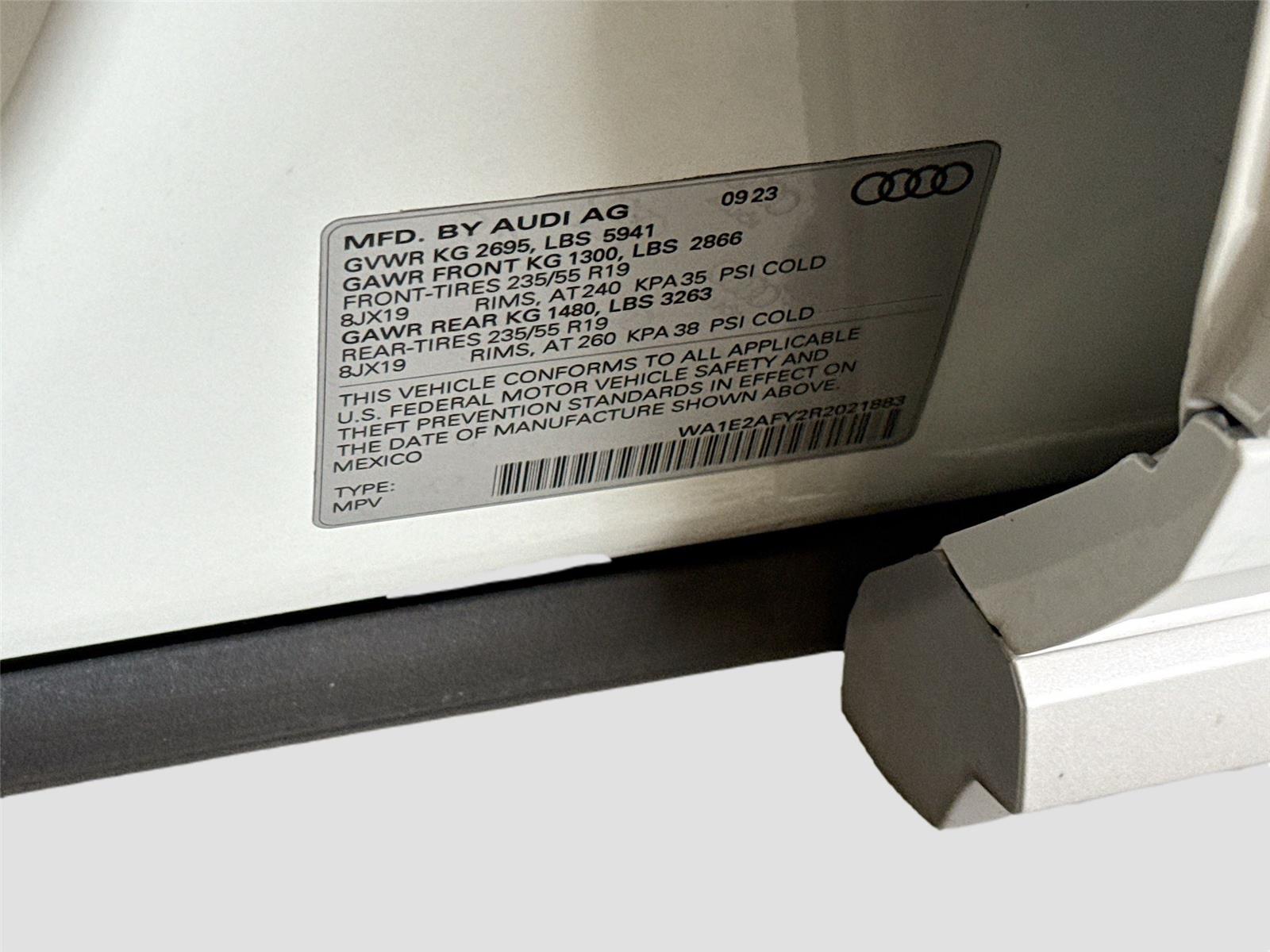 2024 Audi Q5 S line Premium Plus