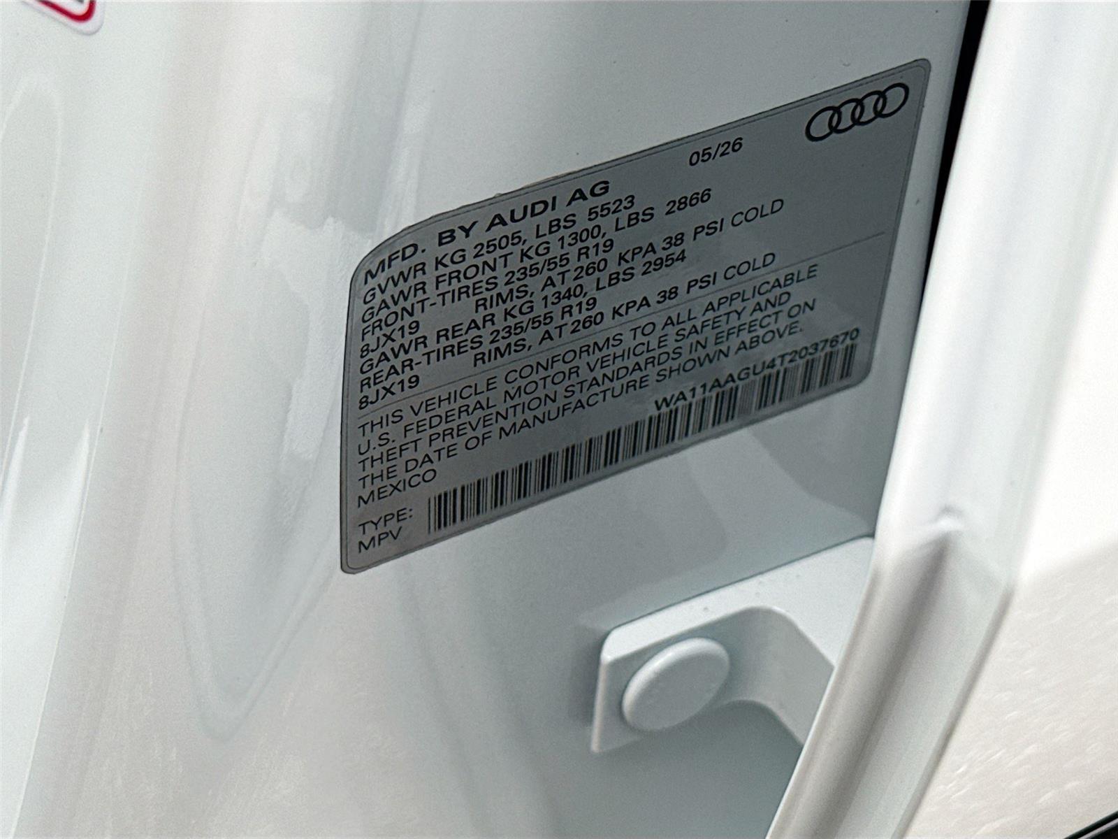 2026 Audi Q5 Premium