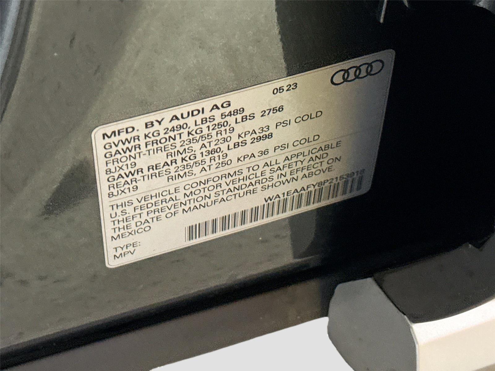 2023 Audi Q5 S line Premium Plus