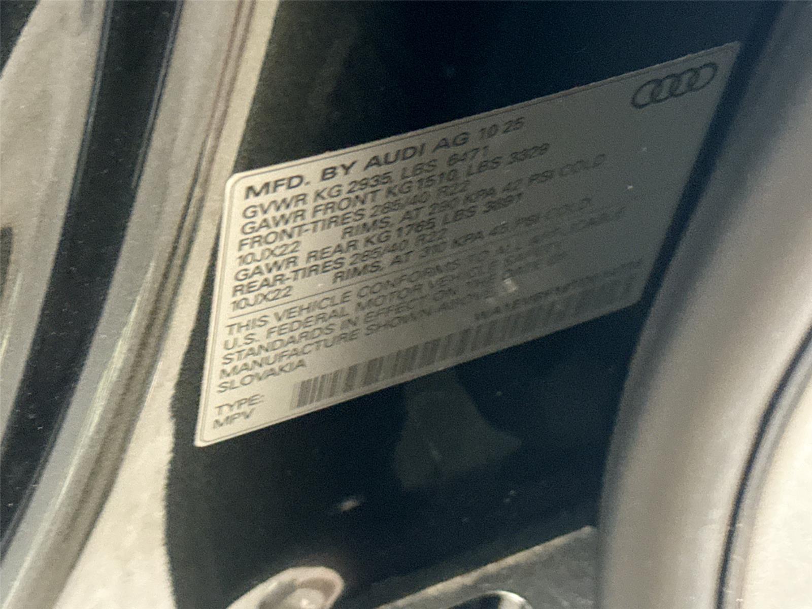 2026 Audi Q8 Premium Plus
