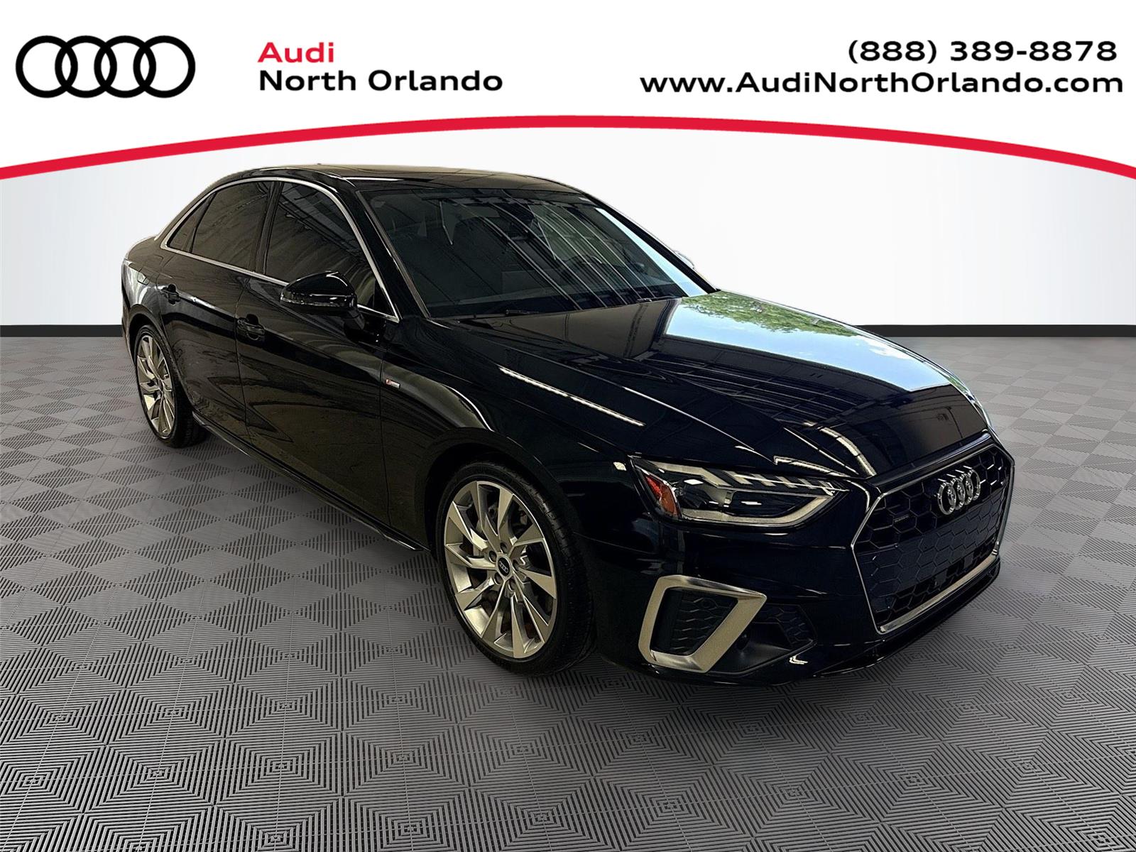 Mythos Black Metallic 2023 Audi A4 Sedan All-Wheel Drive Automatic