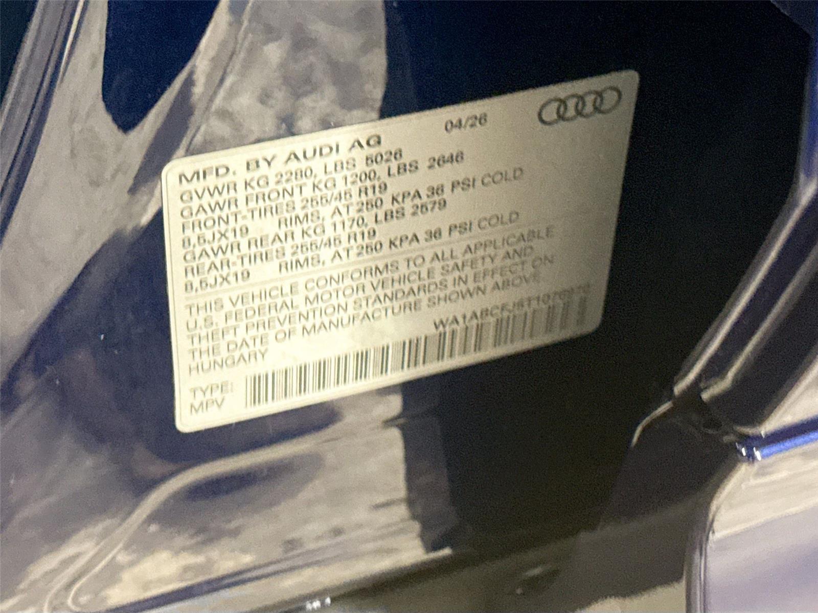 2026 Audi Q3 S line