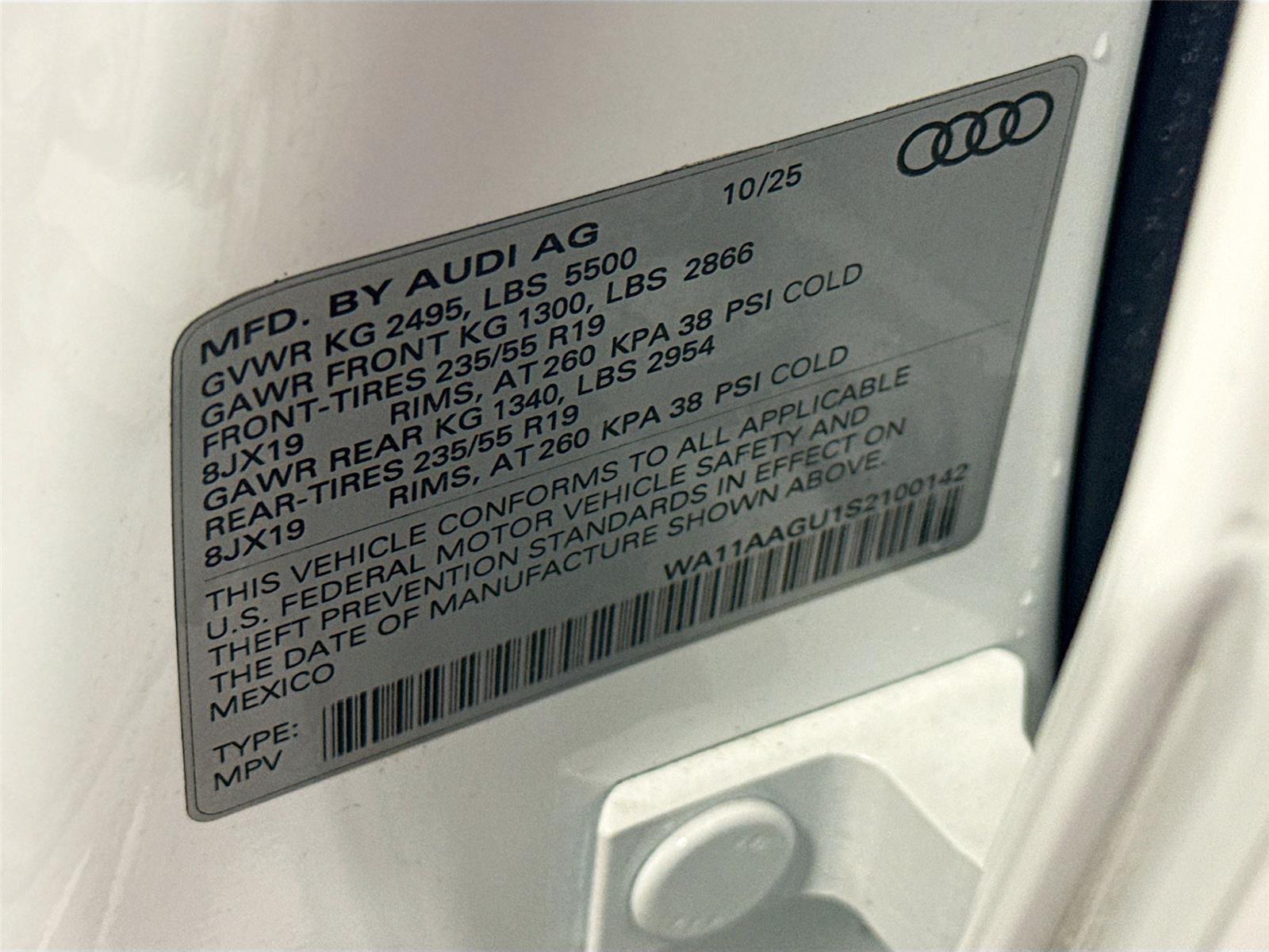 2025 Audi Q5 Premium