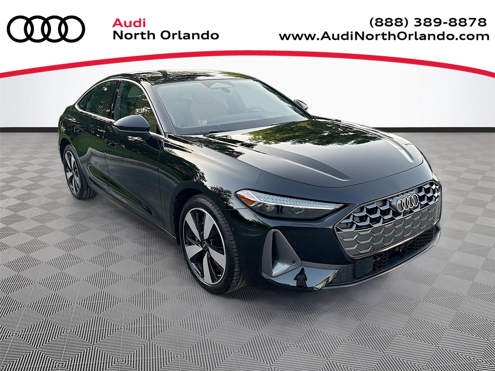 Mythos Black Metallic 2025 Audi A5 Sedan All-Wheel Drive Automatic
