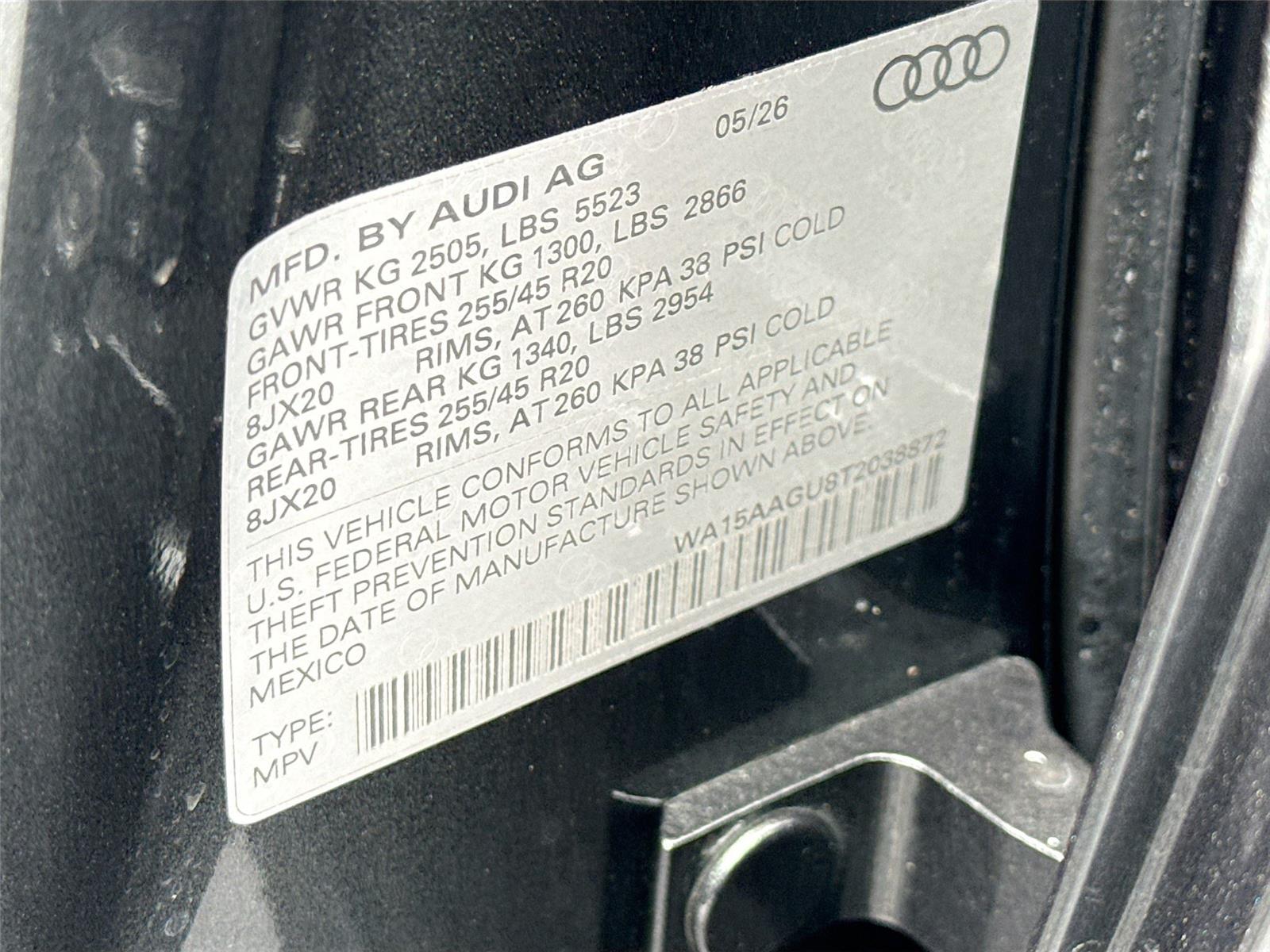 2026 Audi Q5 Premium Plus