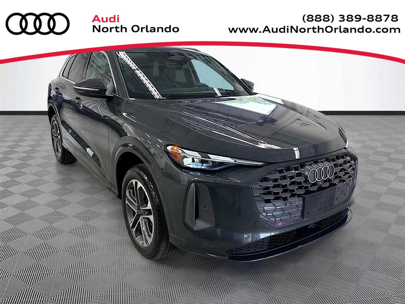 Tambora Gray Metallic 2025 Audi Q5 SUV / Crossover All-Wheel Drive Automatic