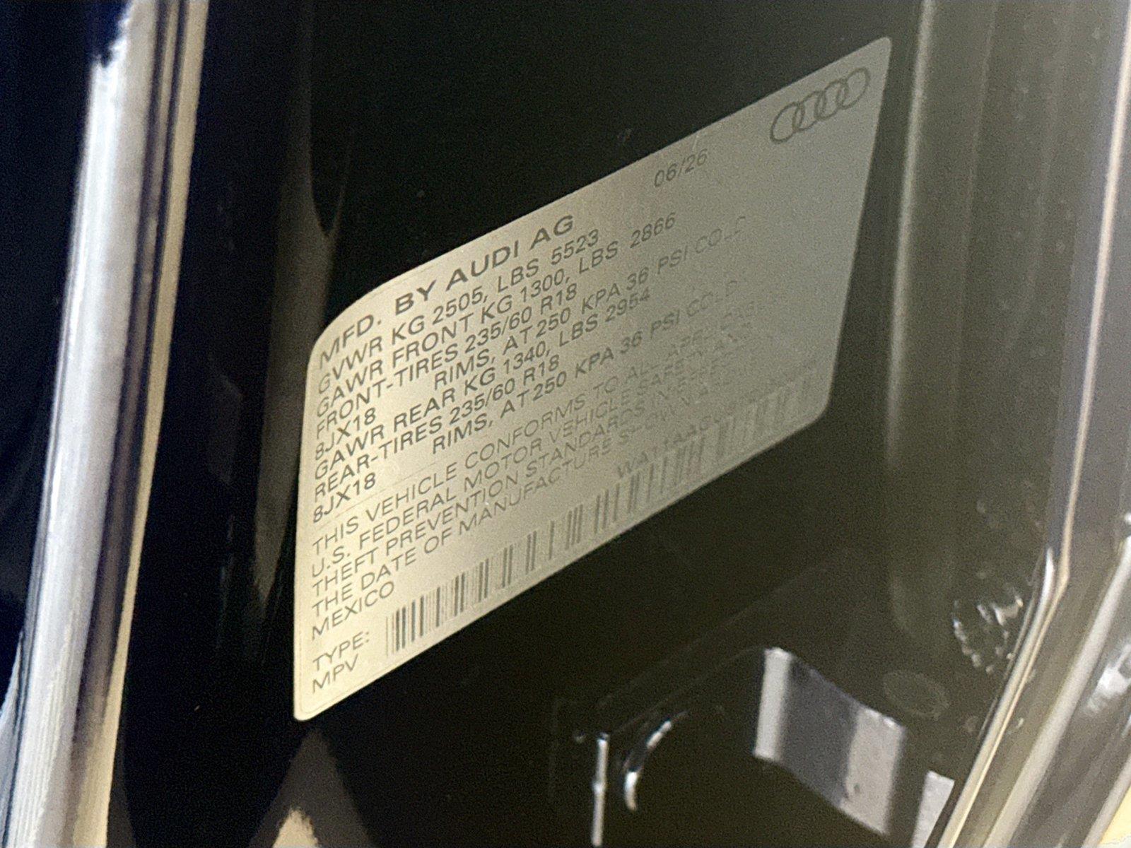 2026 Audi Q5 Premium