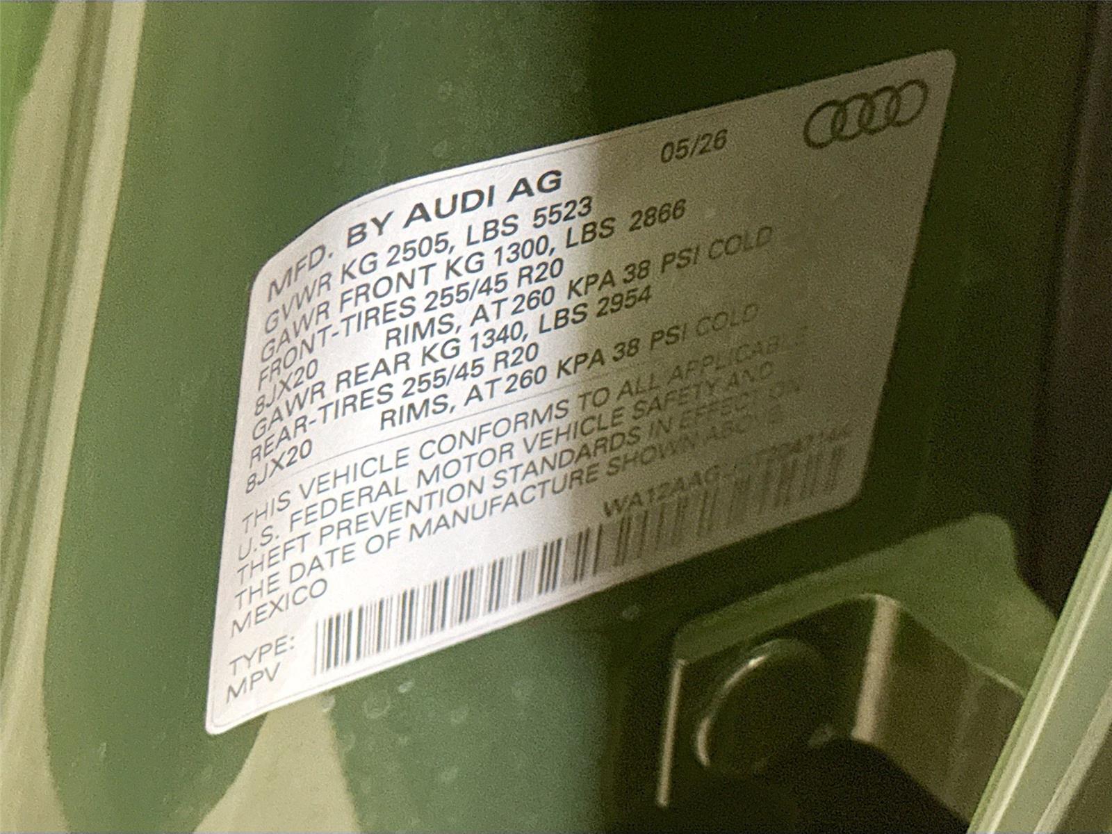 2026 Audi Q5 Premium Plus