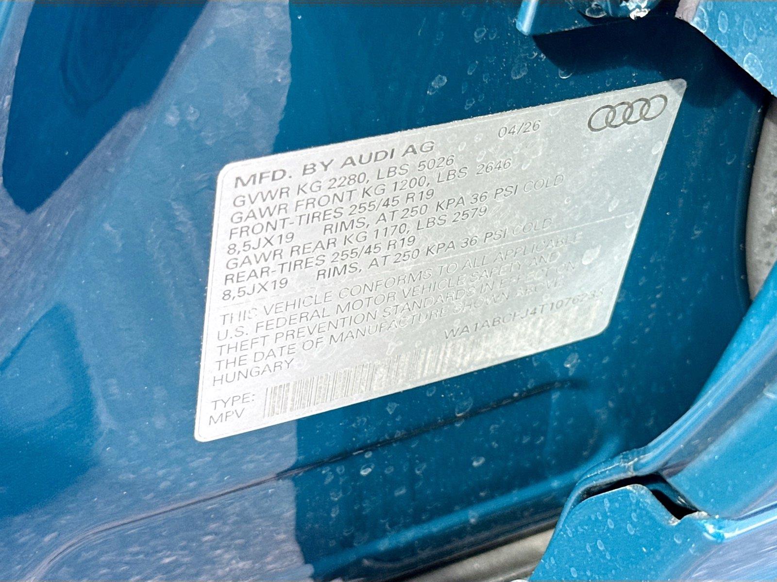 2026 Audi Q3 S line