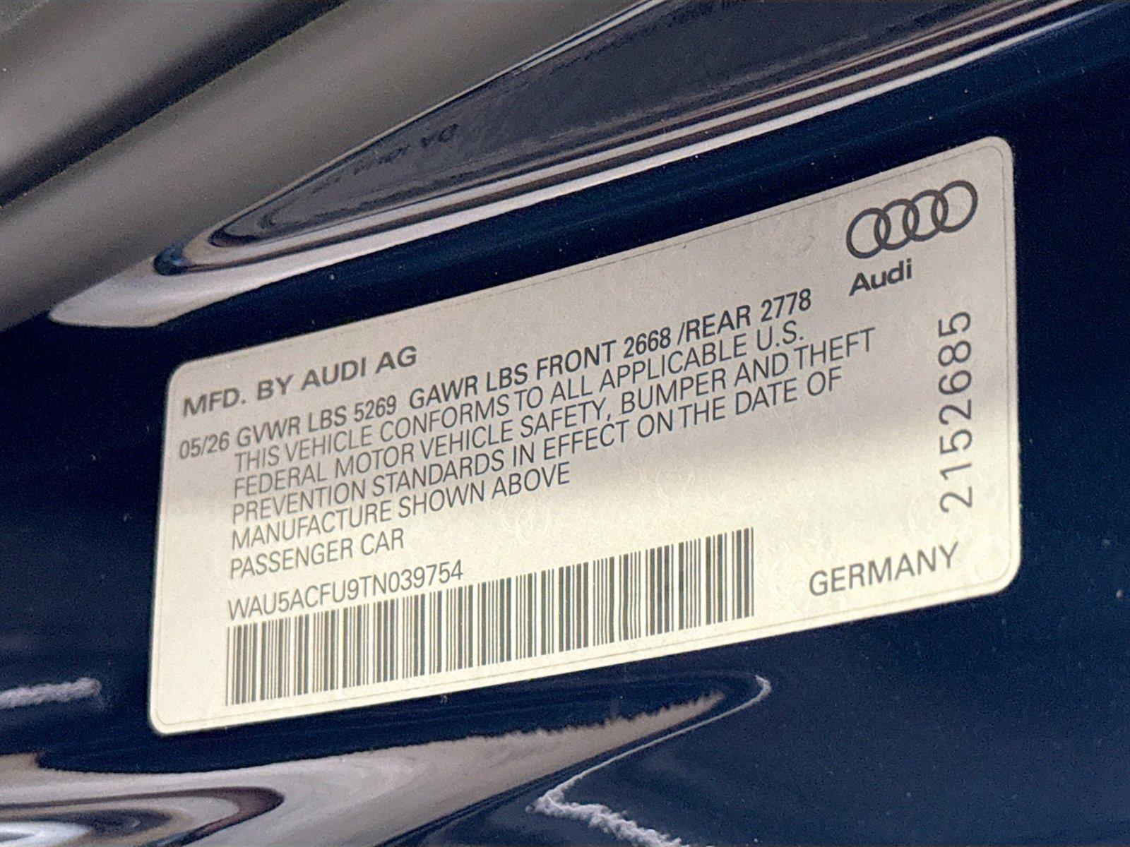 2026 Audi A5 Premium Plus