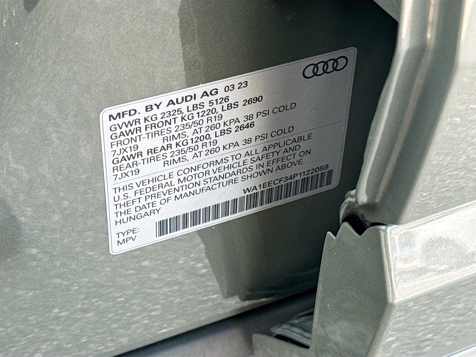 2023 Audi Q3 S line Premium Plus