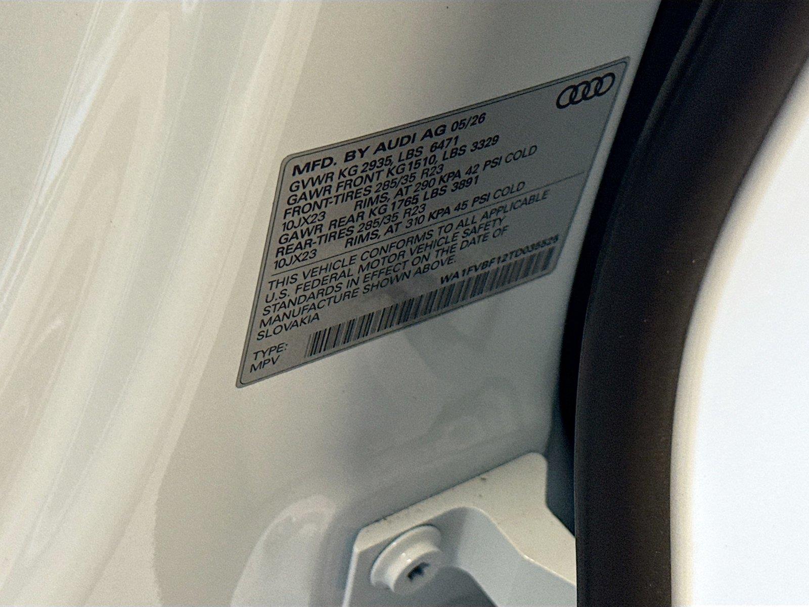 2026 Audi Q8 Prestige