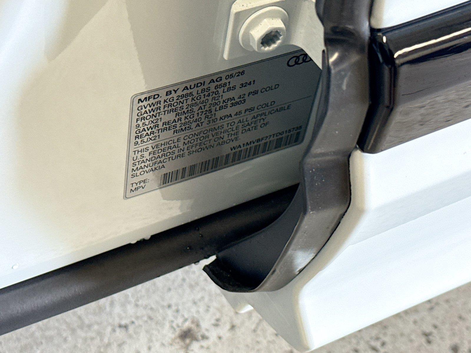 2026 Audi Q7 S line Premium Plus