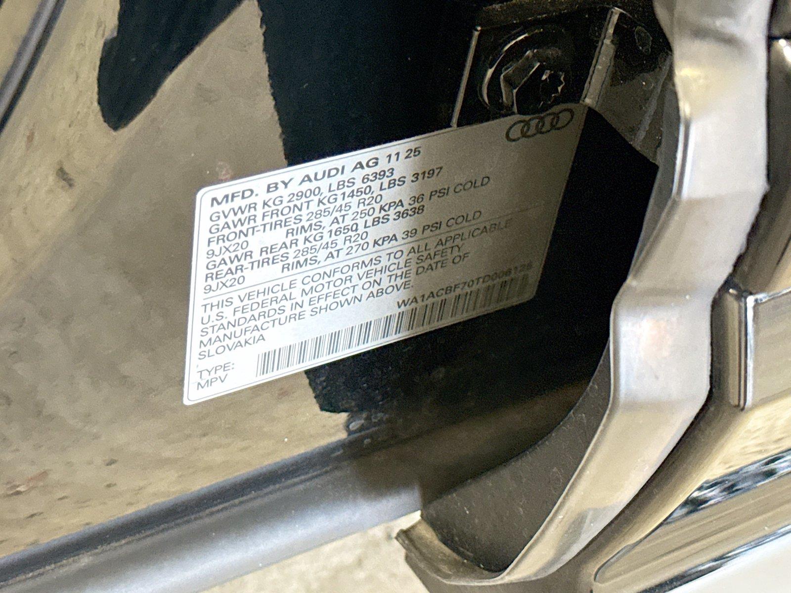 2026 Audi Q7 Premium