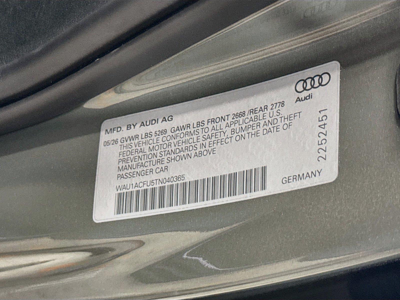 2026 Audi A5 Premium