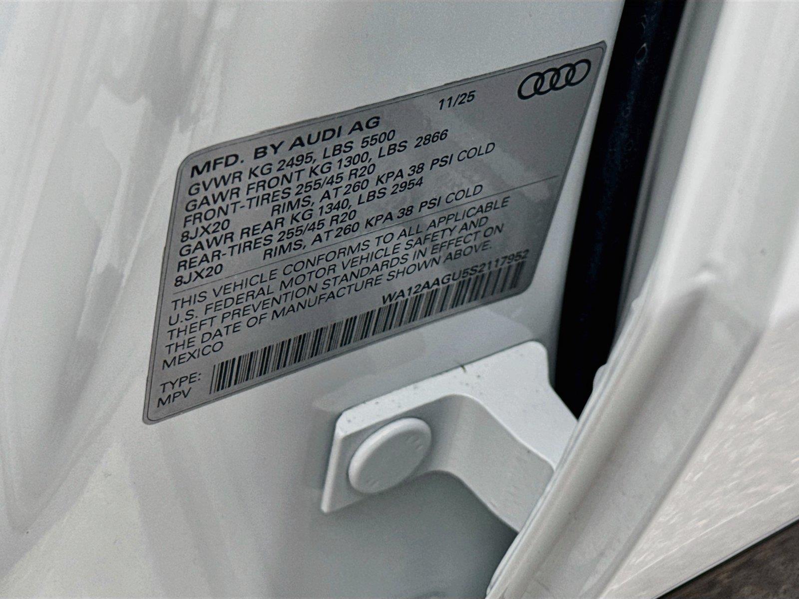 2025 Audi Q5 Premium Plus