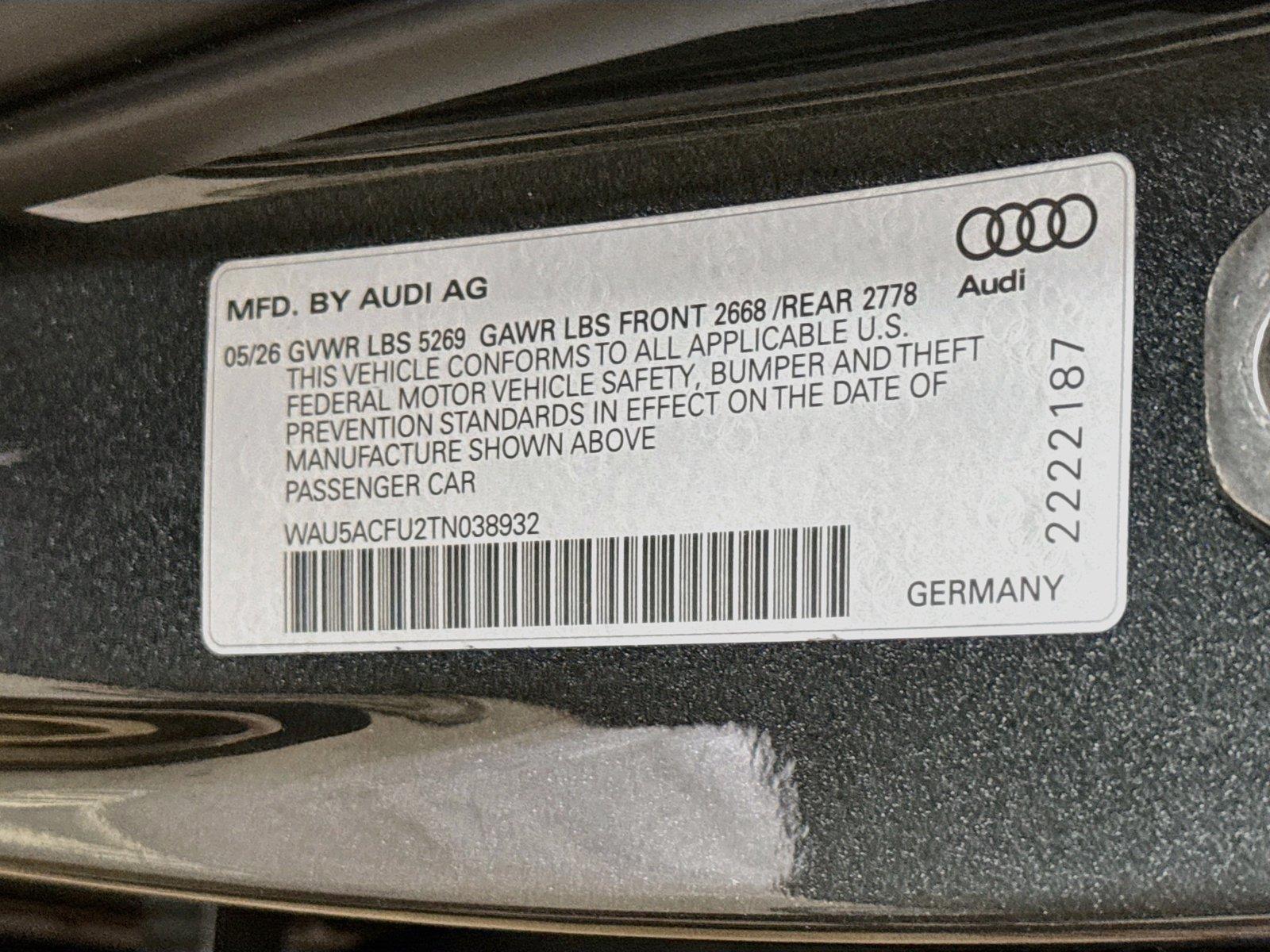 2026 Audi A5 Premium Plus