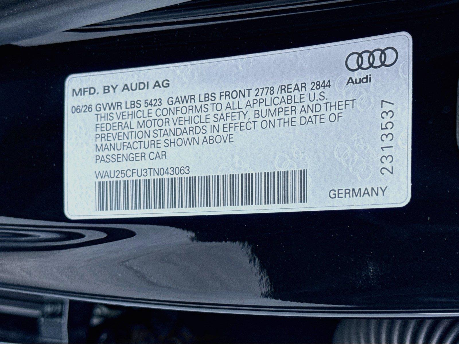 2026 Audi S5 Premium Plus