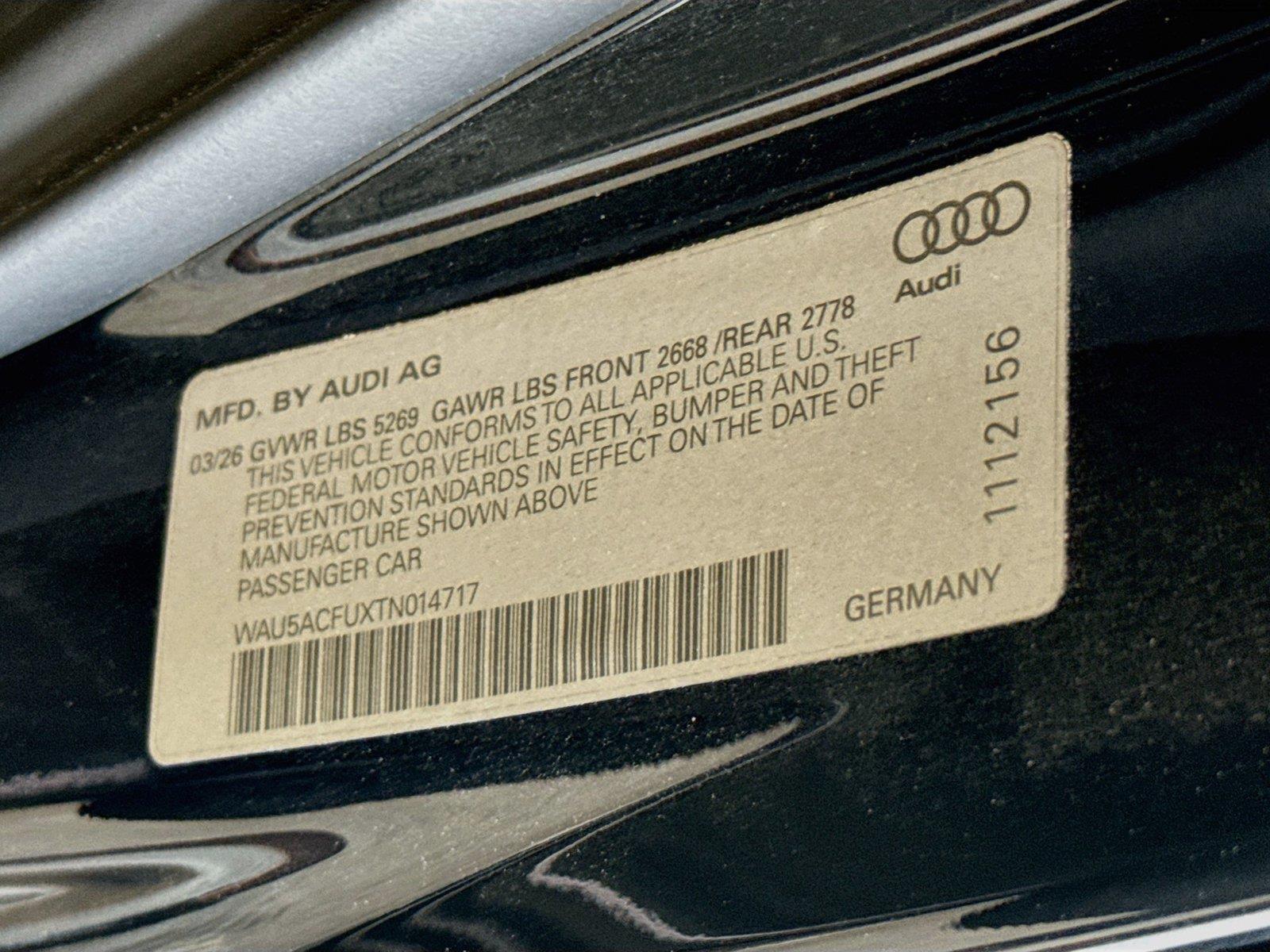 2026 Audi A5 Premium Plus