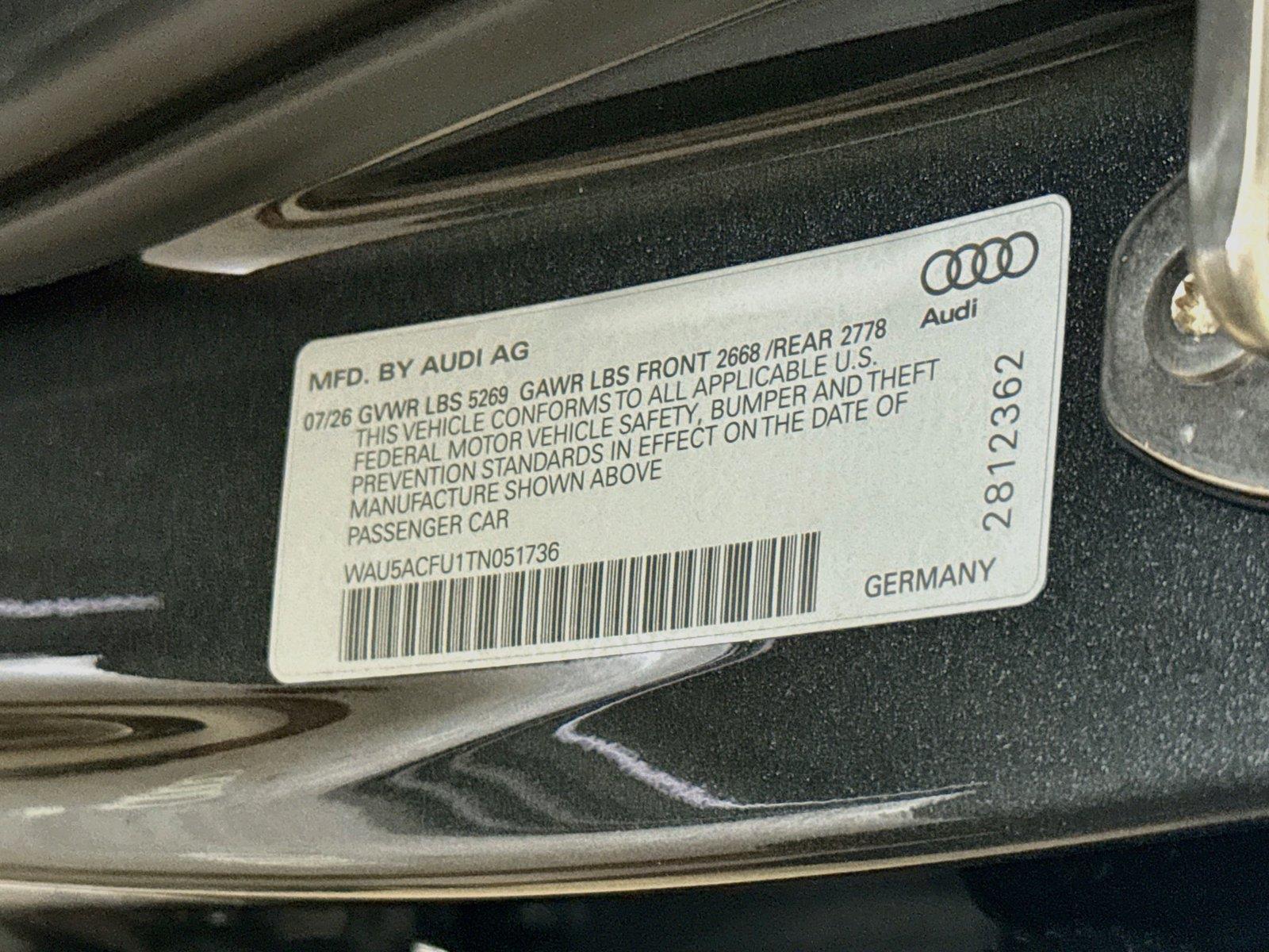 2026 Audi A5 Premium Plus