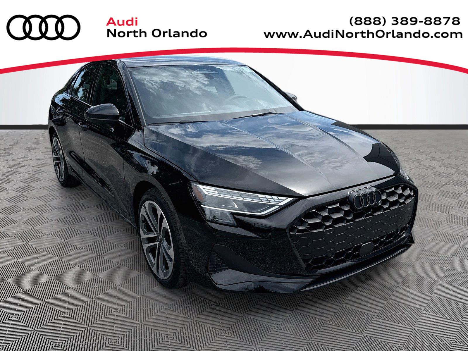 Brilliant Black 2026 Audi A3 Sedan All-Wheel Drive Automatic