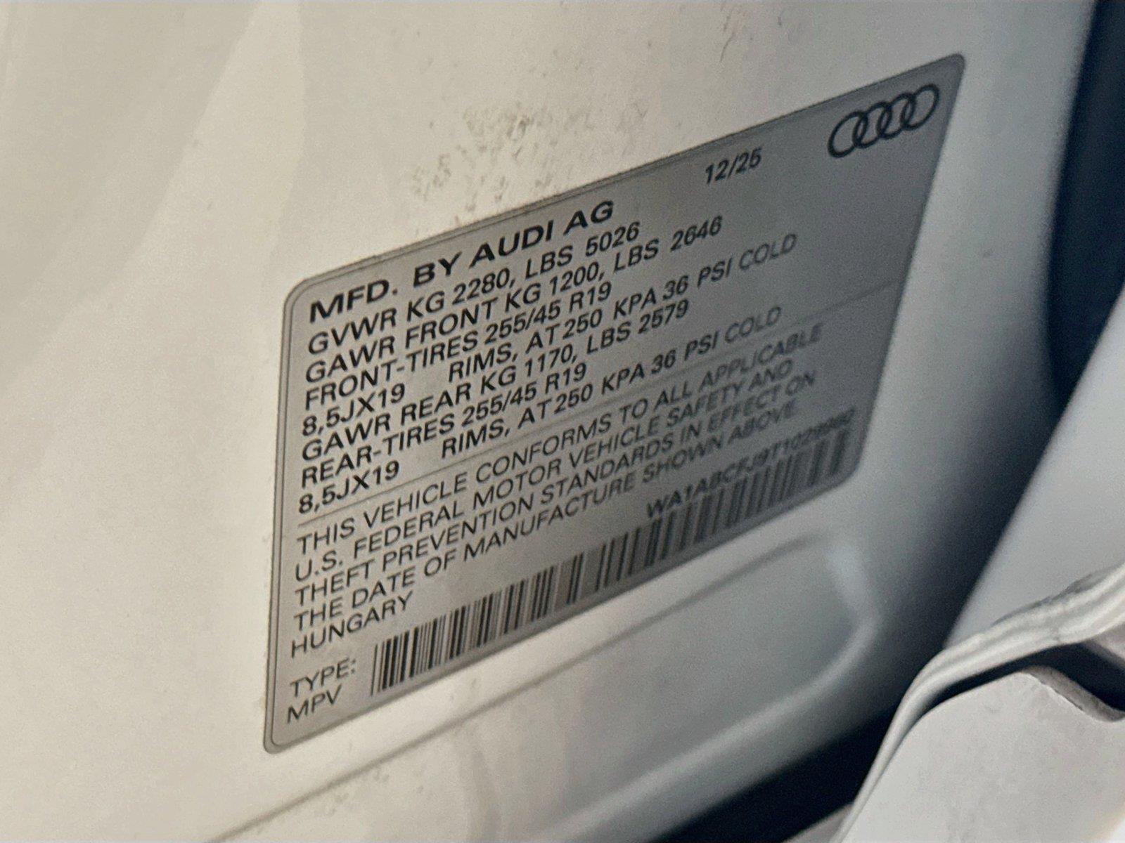 2026 Audi Q3 S line