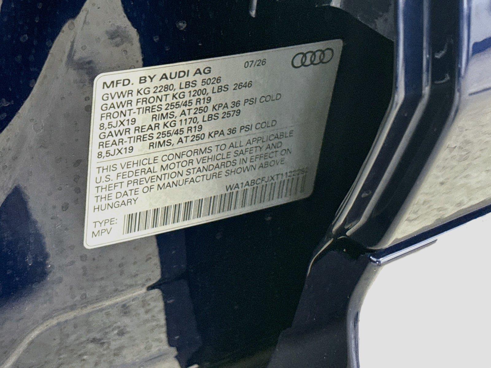 2026 Audi Q3 S line