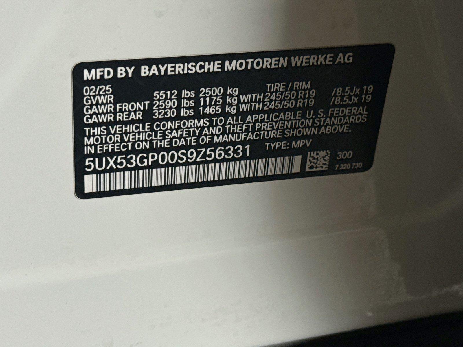 2025 BMW X3 30 xDrive